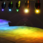 Crystal healing bed